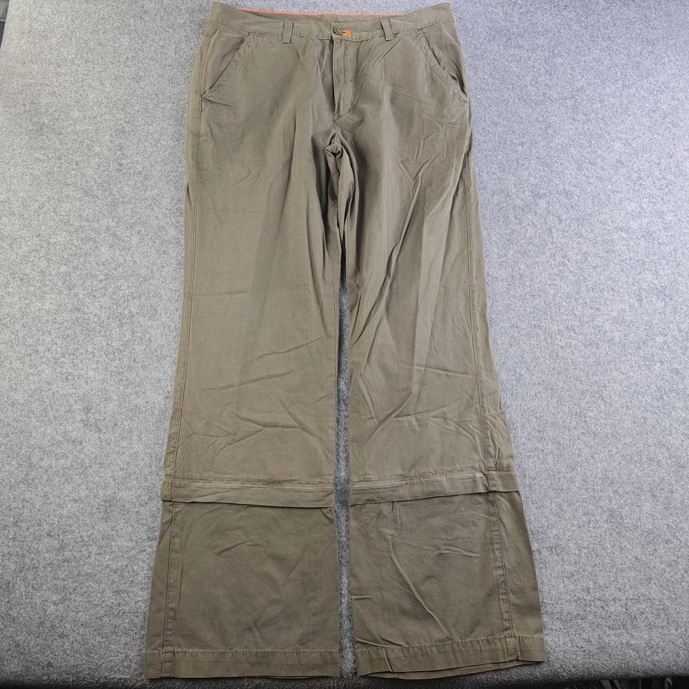 Mavi Patsy Capri Function Cargo Pants Mens 32x32 Olive Green Straight Leg Casual